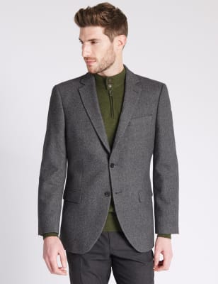 Pure Cashmere 2 Button Jacket