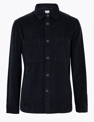 m&s overshirt