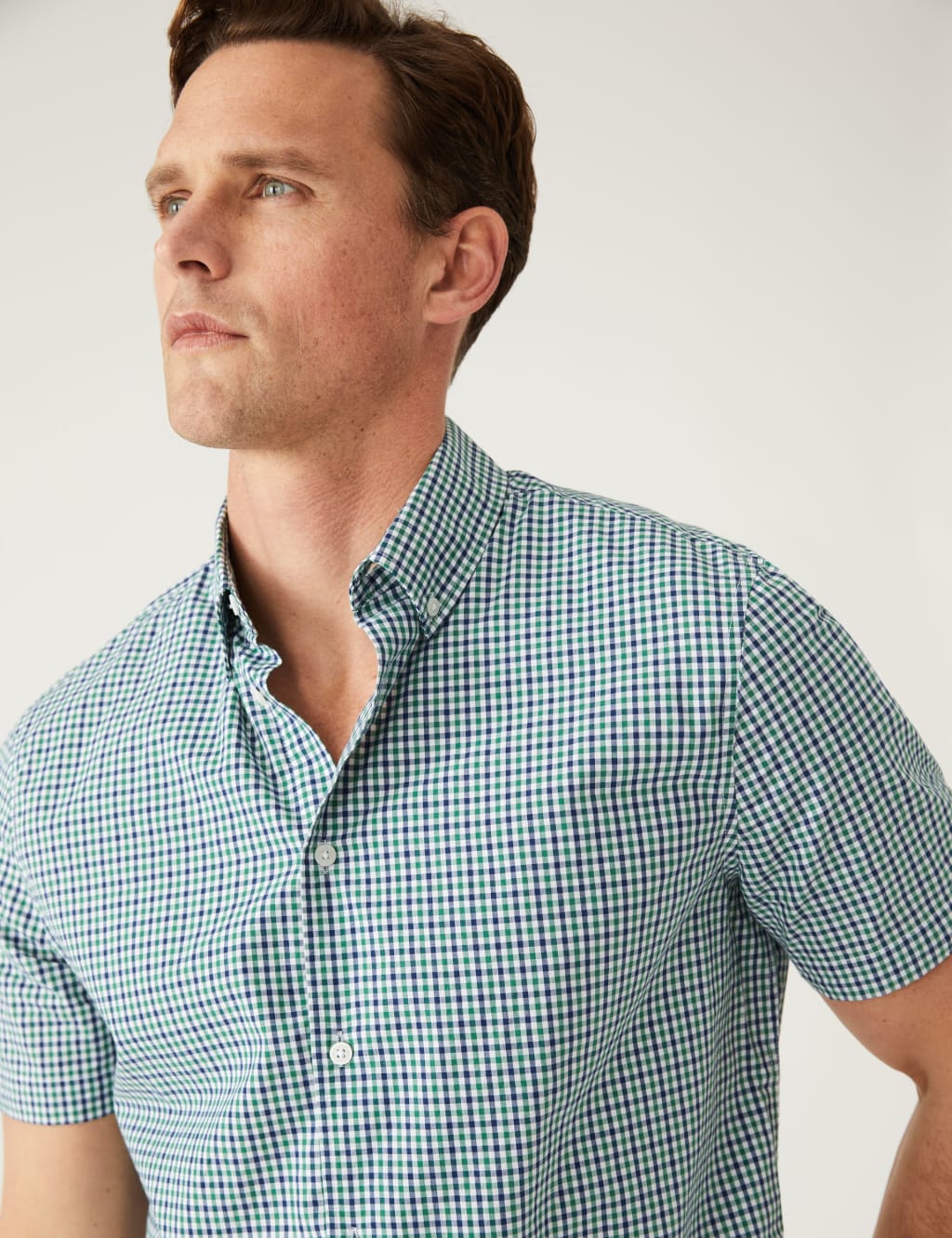 Pure Cotton Gingham Shirt image 2