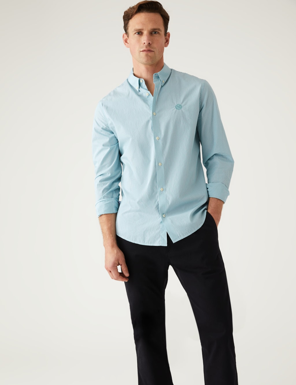 Pure Cotton Striped Shirt image 1