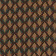 Easy Iron Geometric Print Shirt - brownmix
