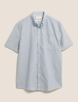 Pure Cotton Striped Shirt | M&S Collection | M&S