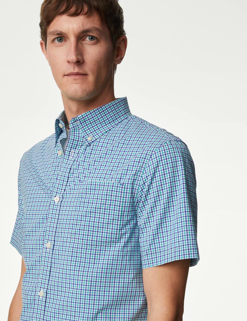 SS SHIRT MED CHECK 1 main image 1