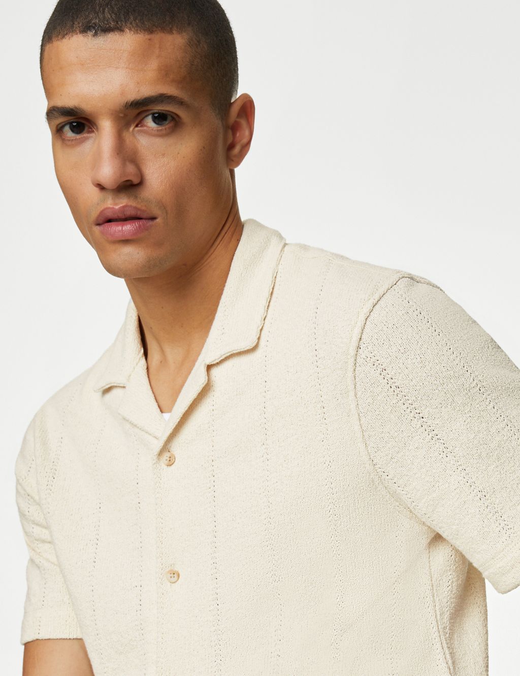 Cotton Rich Textured Shirt