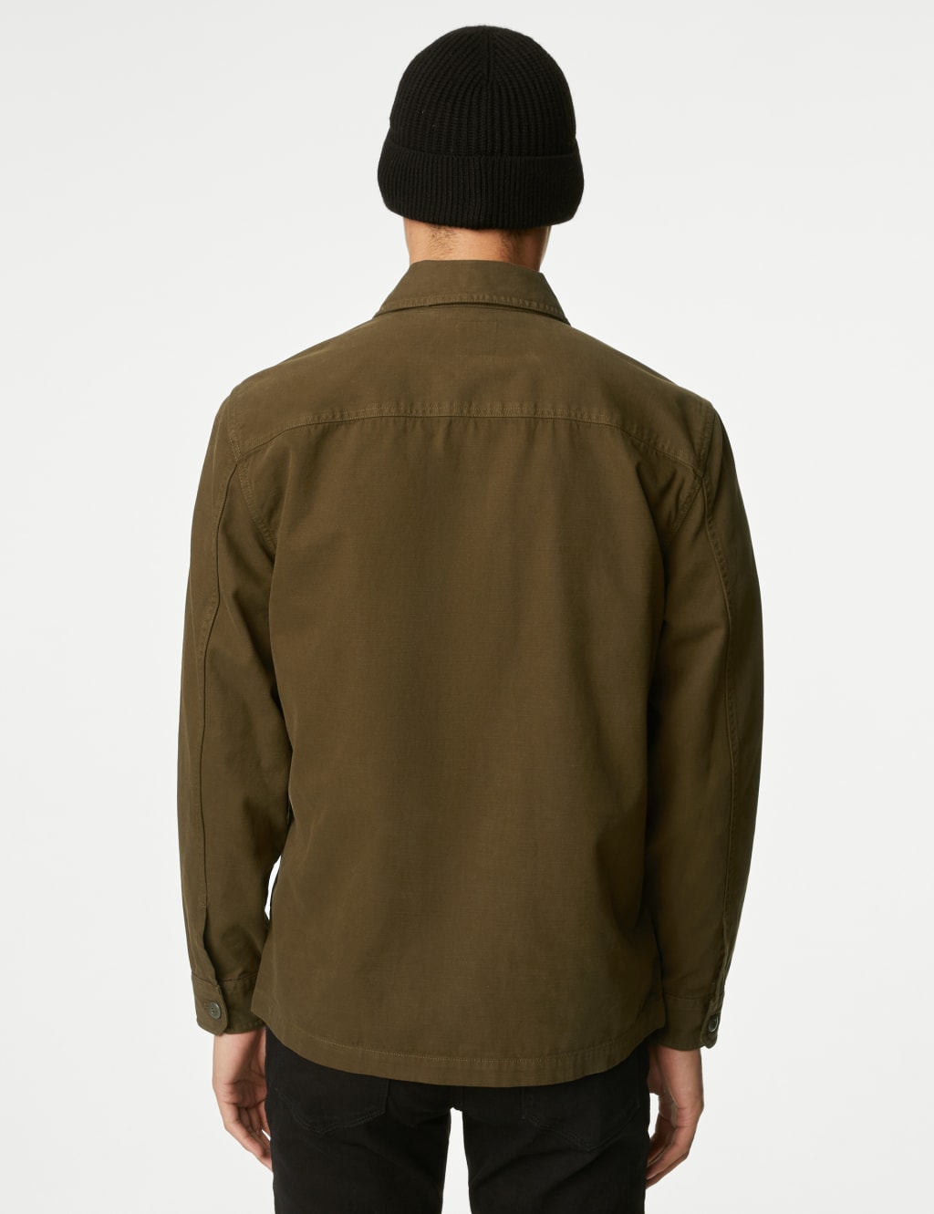Pure Cotton Utility Overshirt image 5