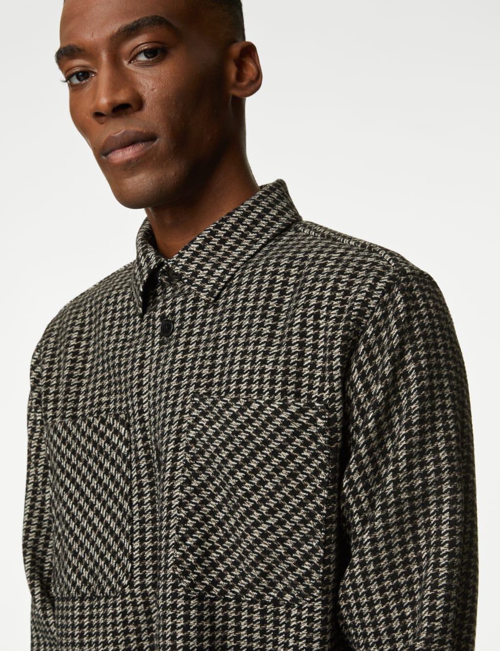 Check Overshirt with Wool image 4