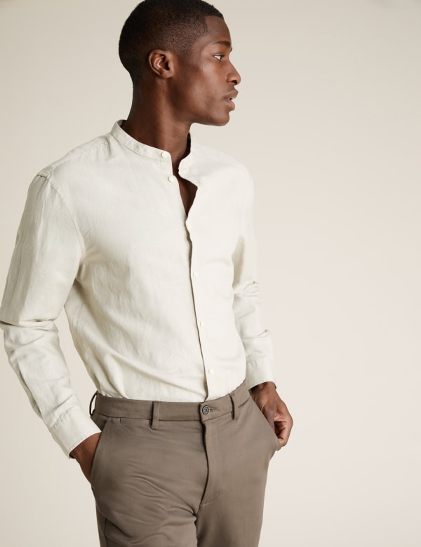 Linen Clothing For Men M S
