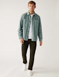 Pure Cotton Corduroy Overshirt