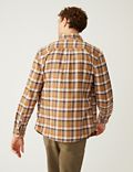 Flannel Brushed Cotton Check Shirt