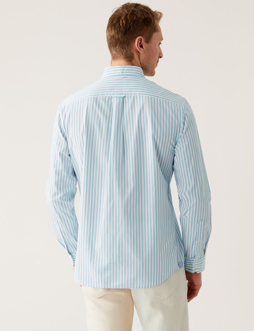 Pure Cotton Striped Shirt image 3