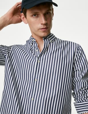 Pure Cotton Striped Shirt