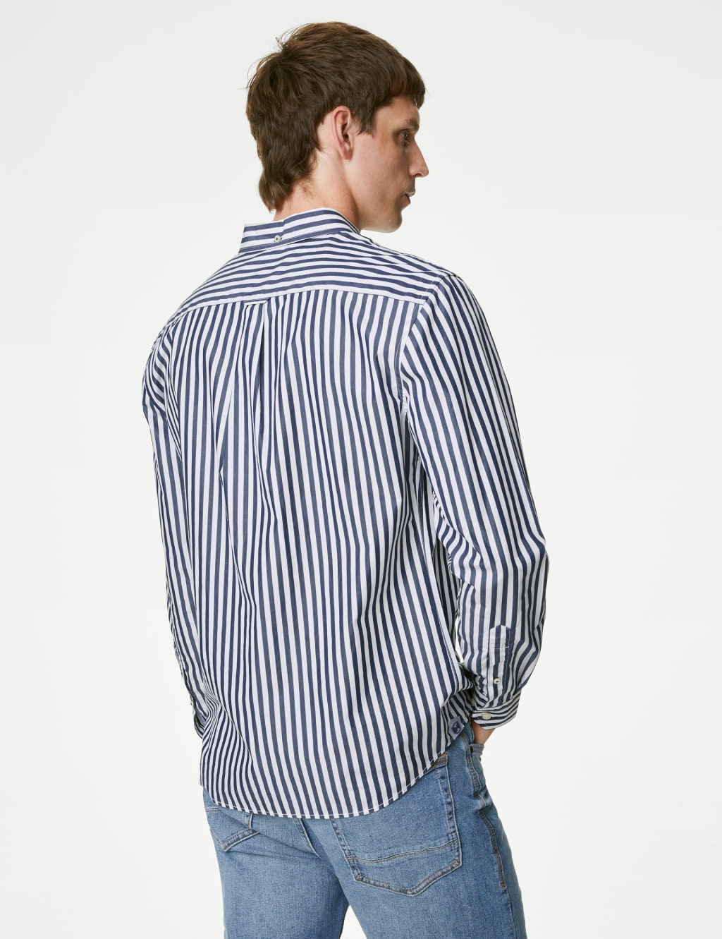 Pure Cotton Striped Shirt image 6