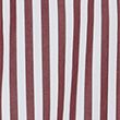 Pure Cotton Striped Shirt - berryred