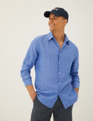 Linen Shirt Buy Online John Henric, 54% OFF