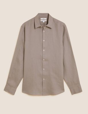 Pure Linen Shirt | M&S Collection | M&S