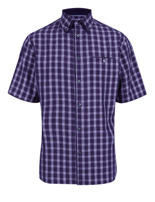 soft checked shirt