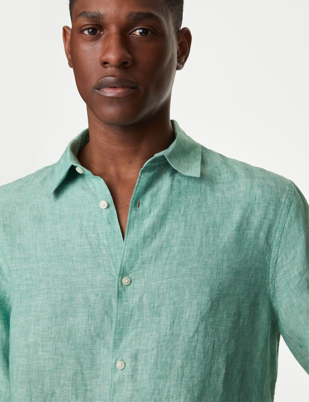 Pure Linen Regular Fit Shirt