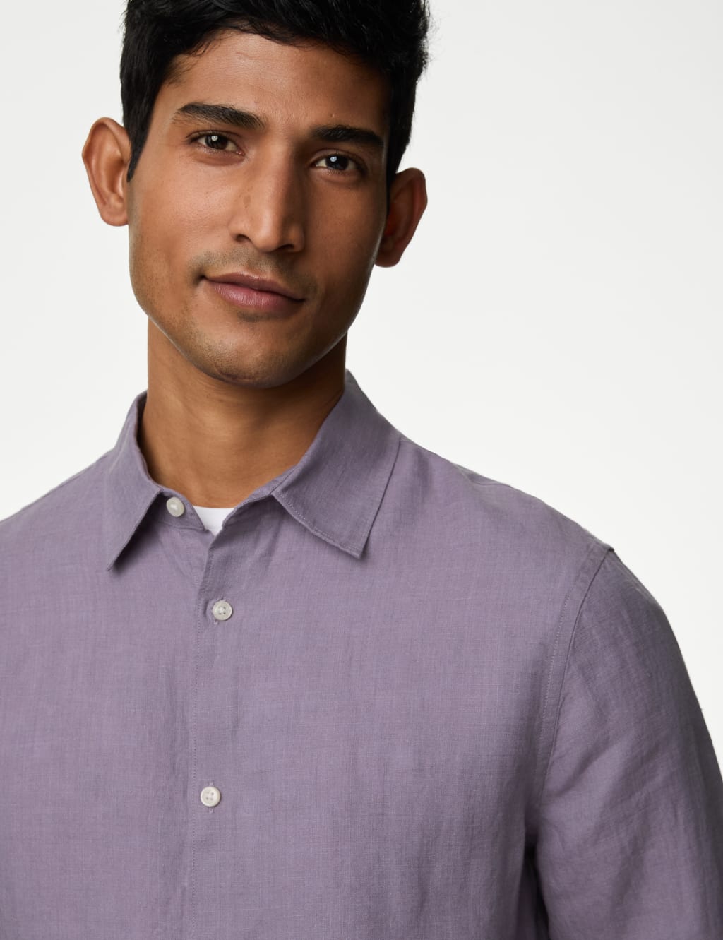M&s purple shirt store