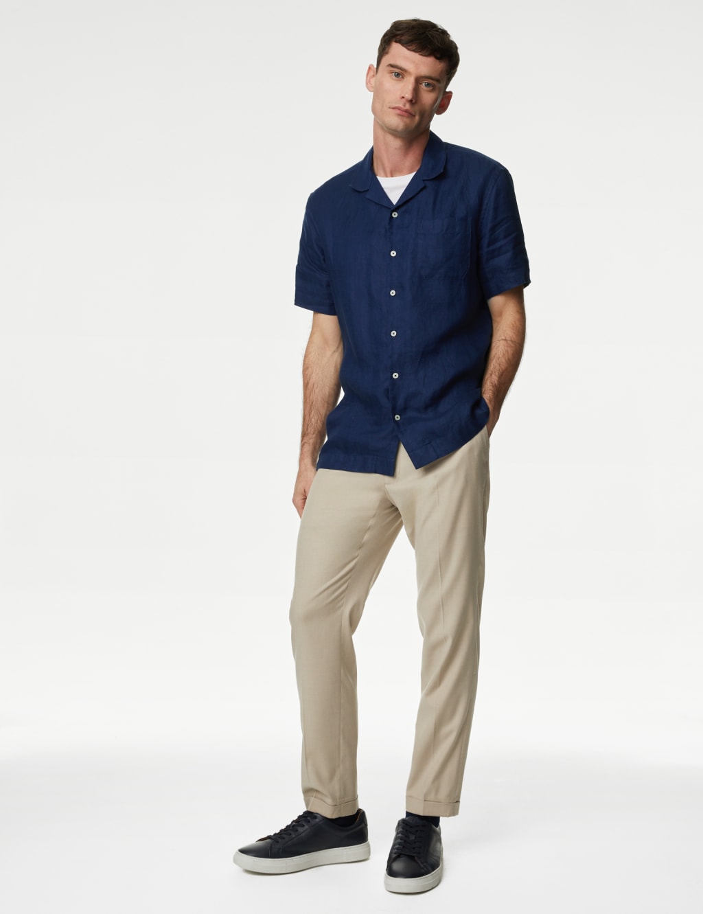 Pure Linen Revere shirt image 2