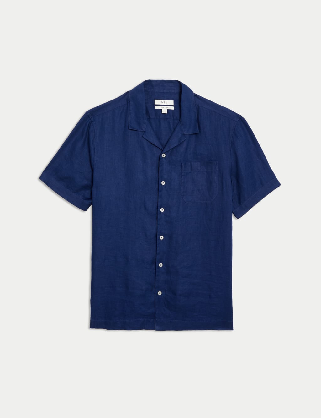 Pure Linen Cuban Collar shirt image 2