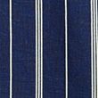 Linen Blend Striped Shirt - navymix