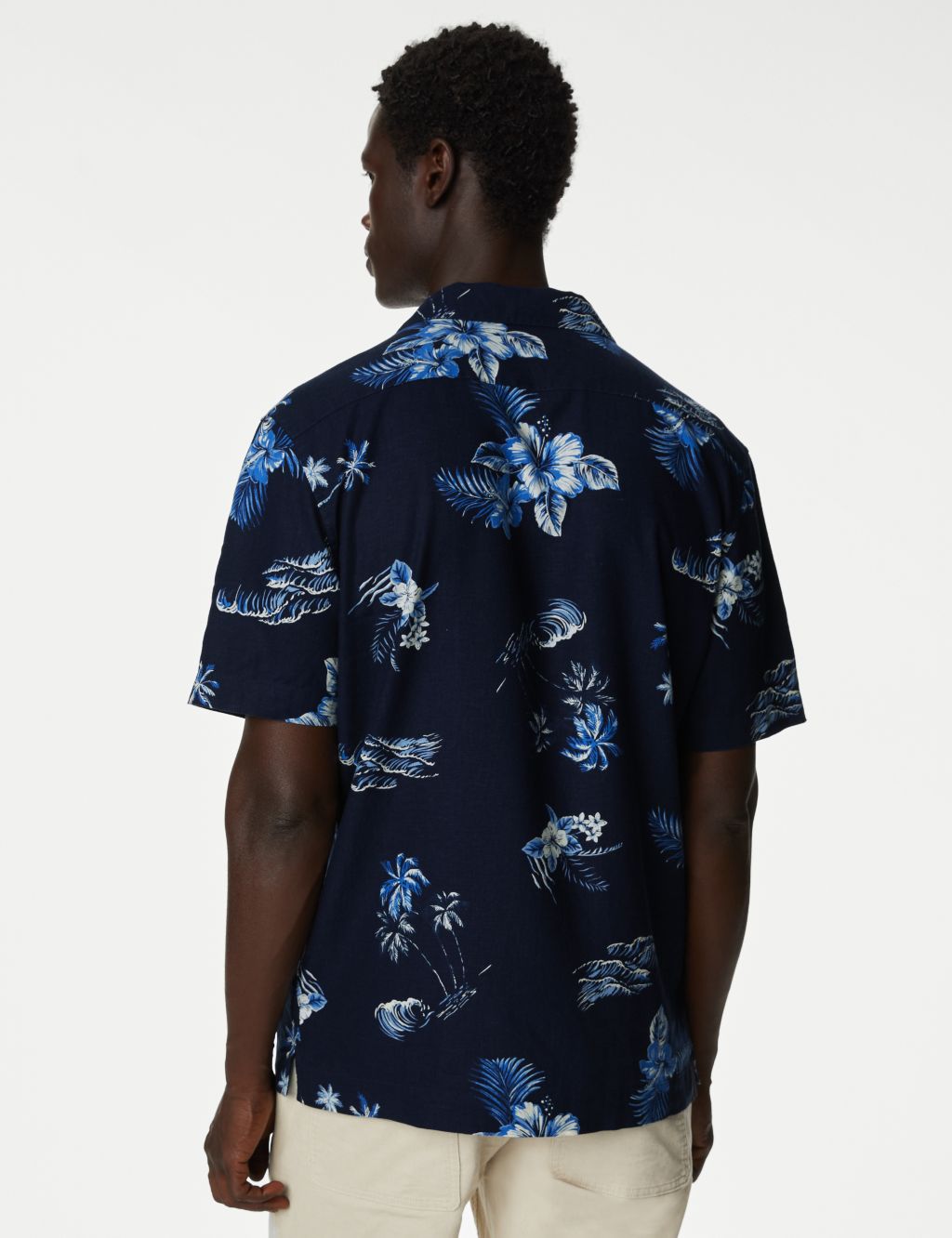 Linen Rich Hawaiian Shirt image 4