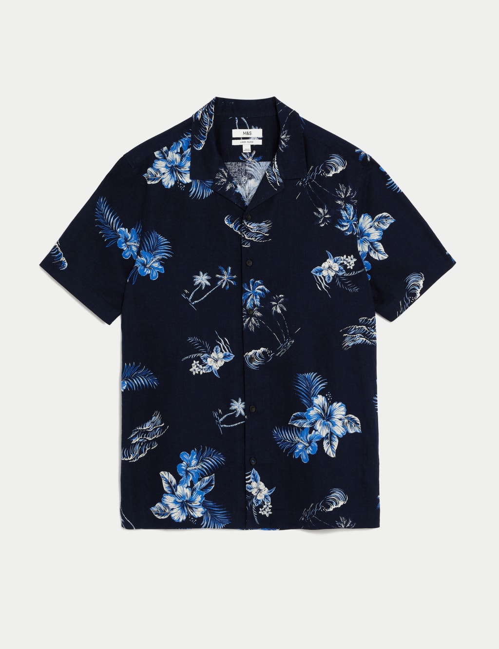 Linen Rich Hawaiian Shirt image 2