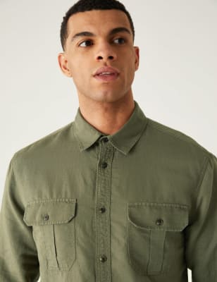 Linen Blend Shirt - NO