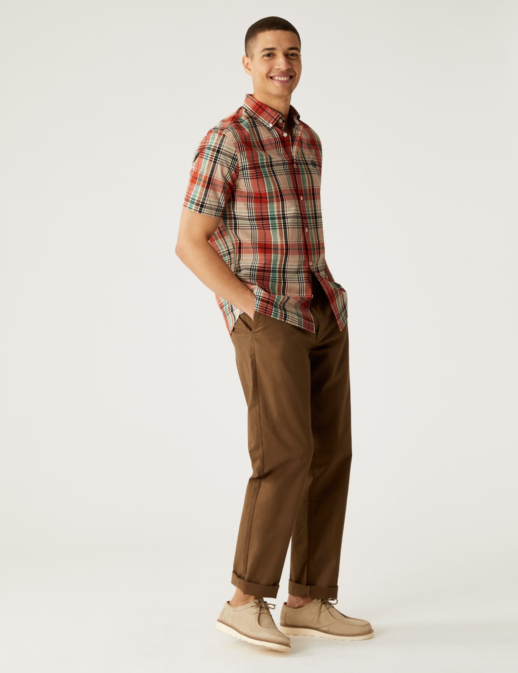 Pure Cotton Check Shirt image 2