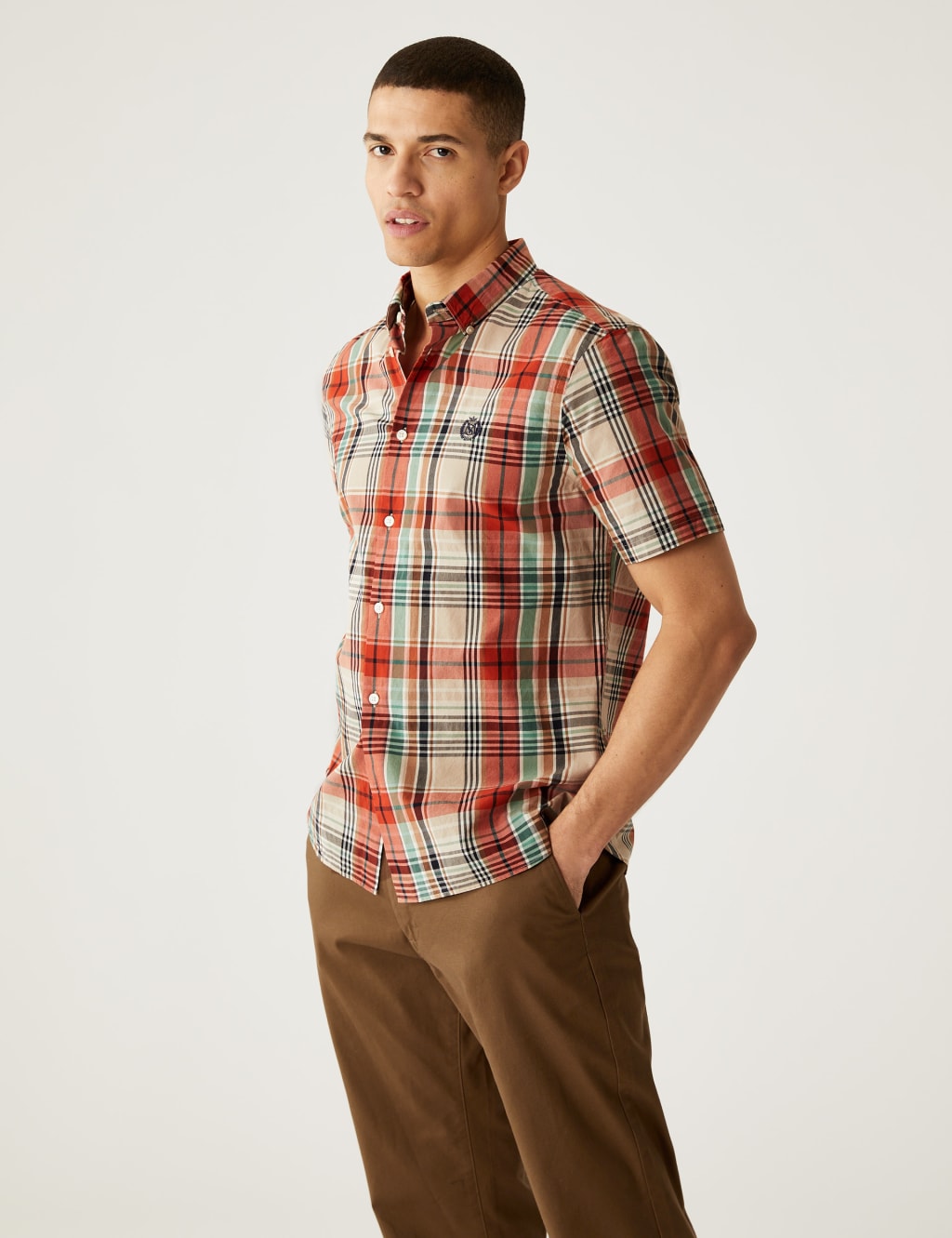 Pure Cotton Check Shirt image 3