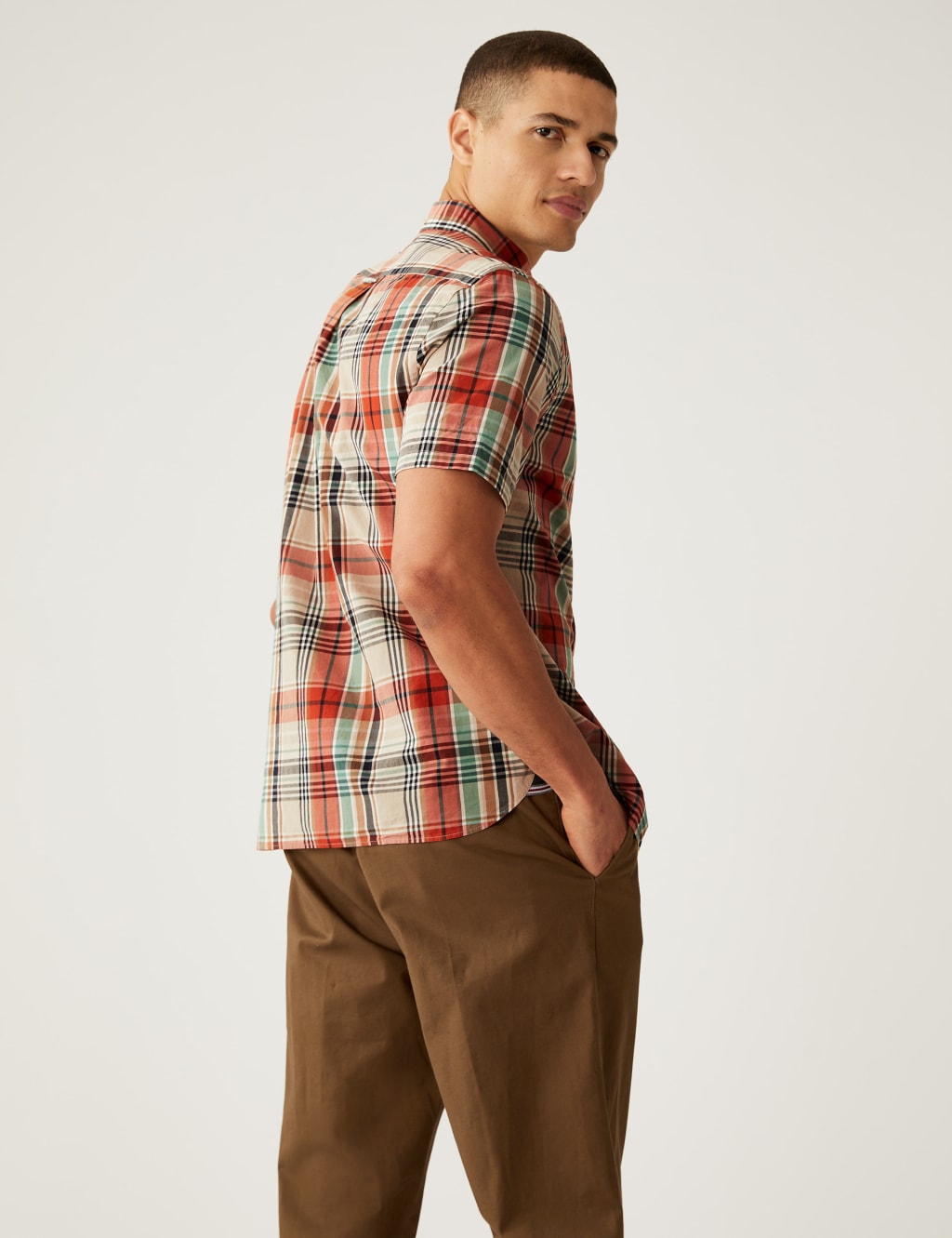 Pure Cotton Check Shirt image 4