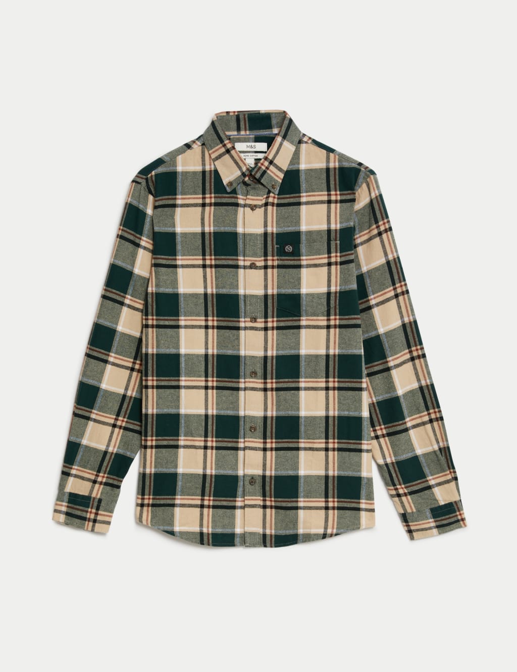 Pure Cotton Flannel Shirt image 2