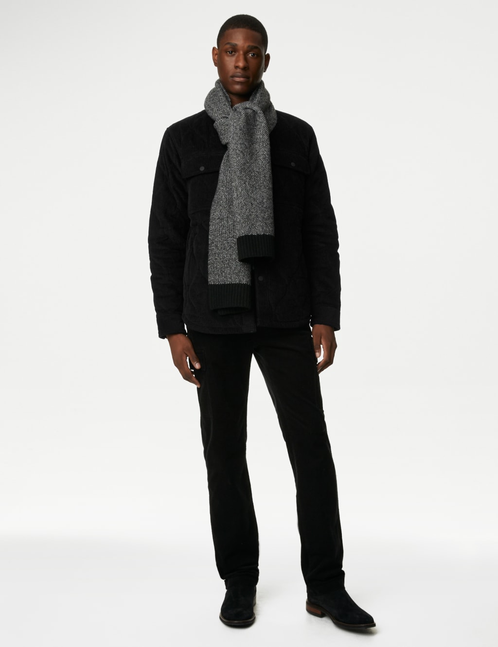 Corduroy Quilt Lined Overshirt image 3