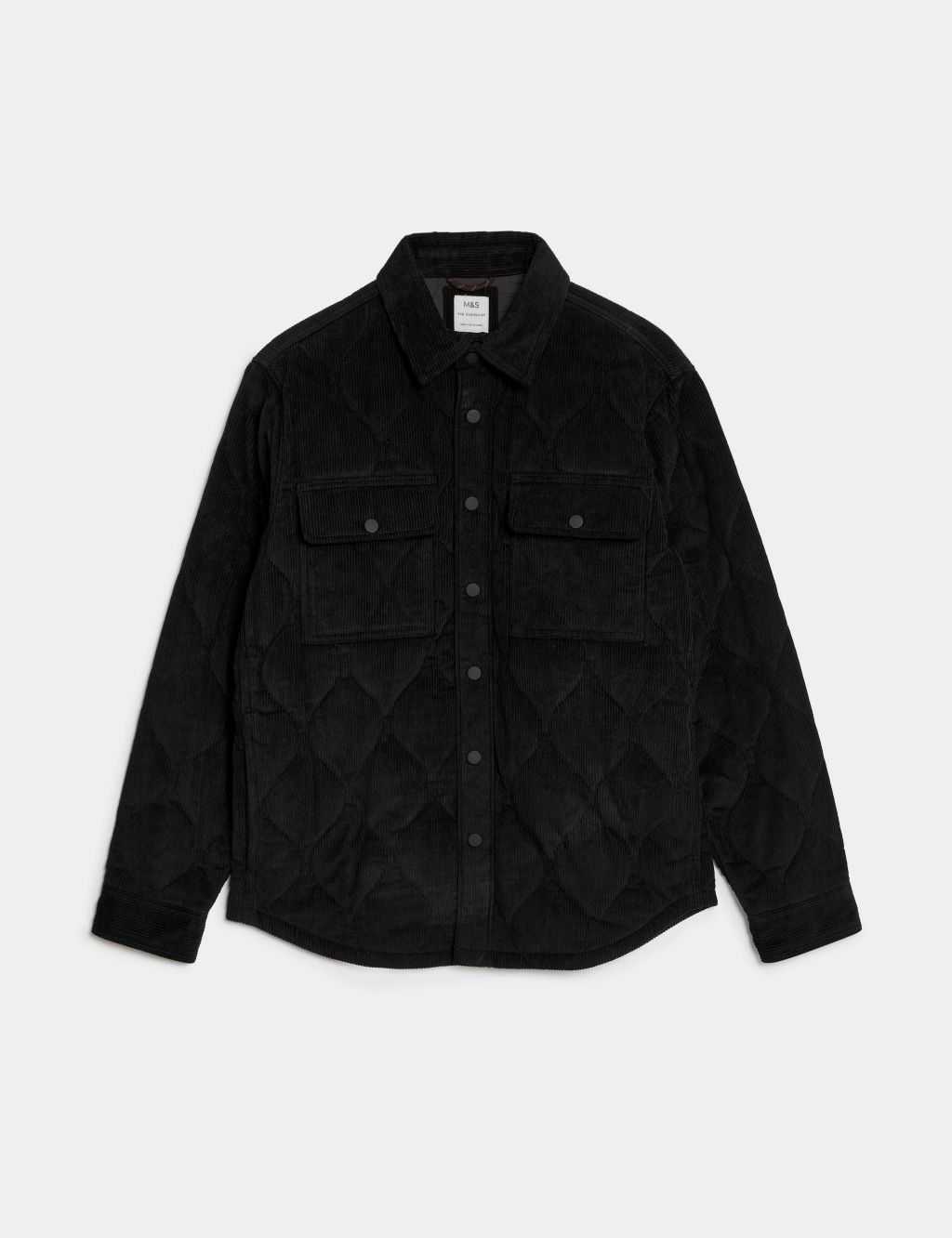 Corduroy Quilt Lined Overshirt image 2