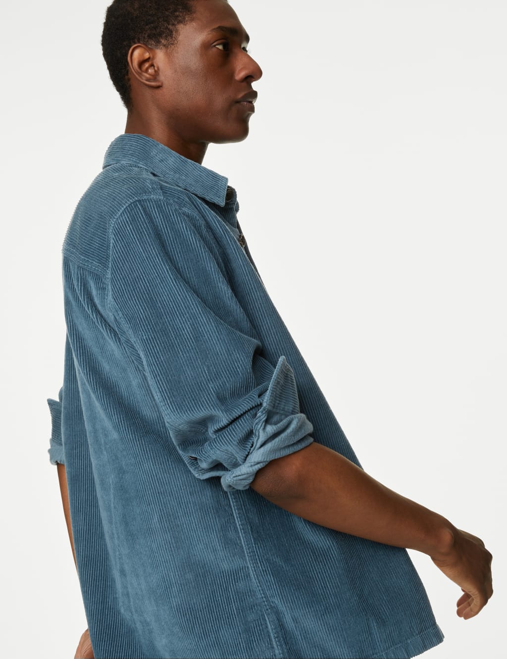 Pure Cotton Corduroy Overshirt image 4