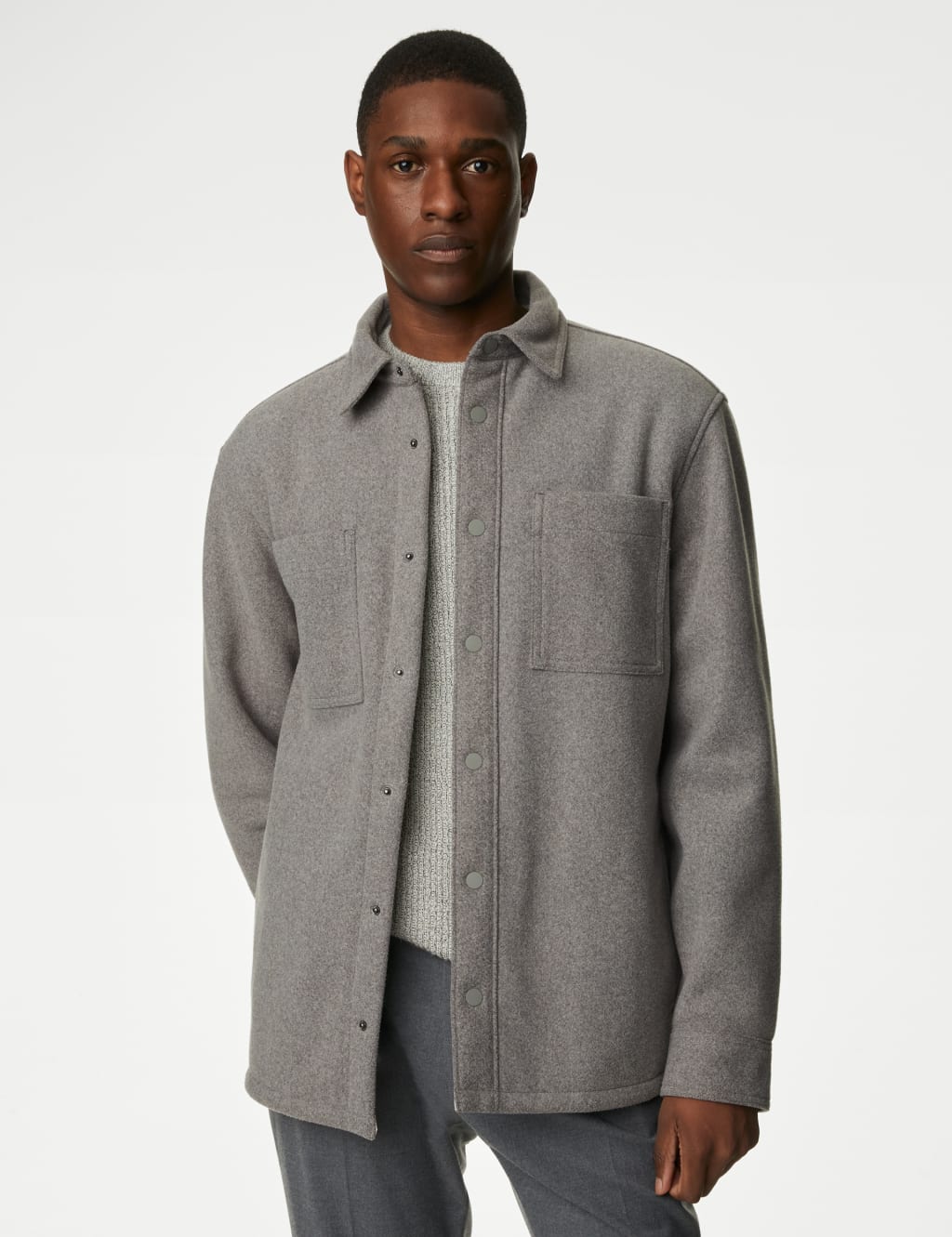 Borg Lined Shacket image 1