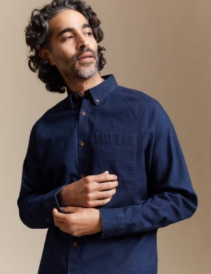 men's shirts at marks and spencer