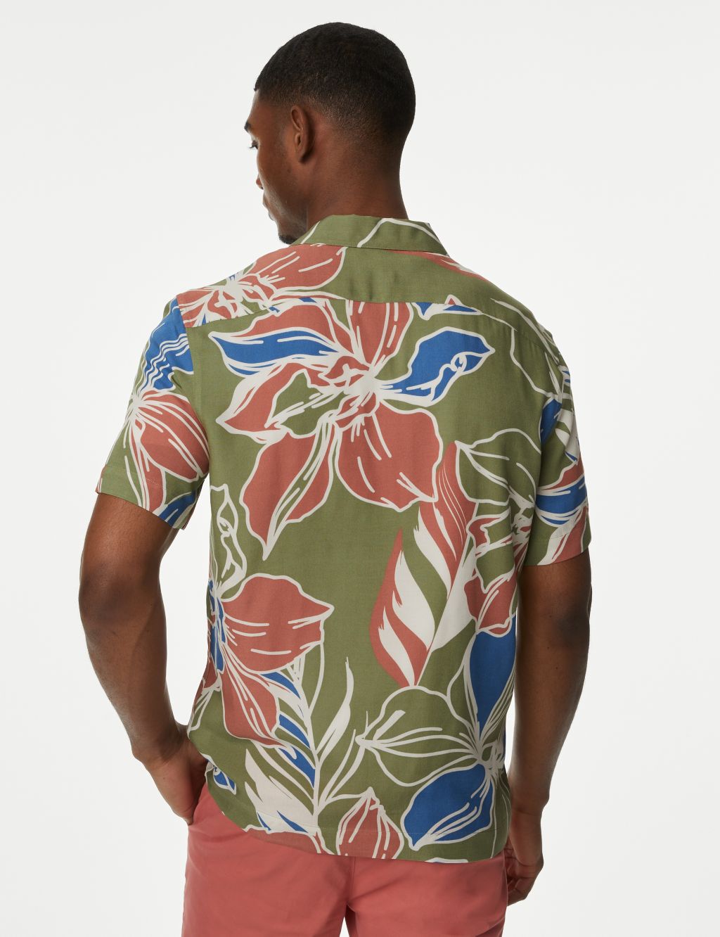 Hawaiian Cuban Collar Shirt image 5