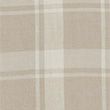 Easy Iron Cotton Linen Blend Check Shirt - naturalmix