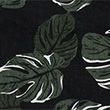 Easy Iron Linen Rich Floral Shirt - blackmix