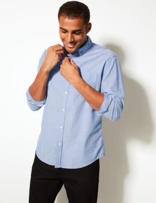Oxford Bluse Aus Reiner Baumwolle
