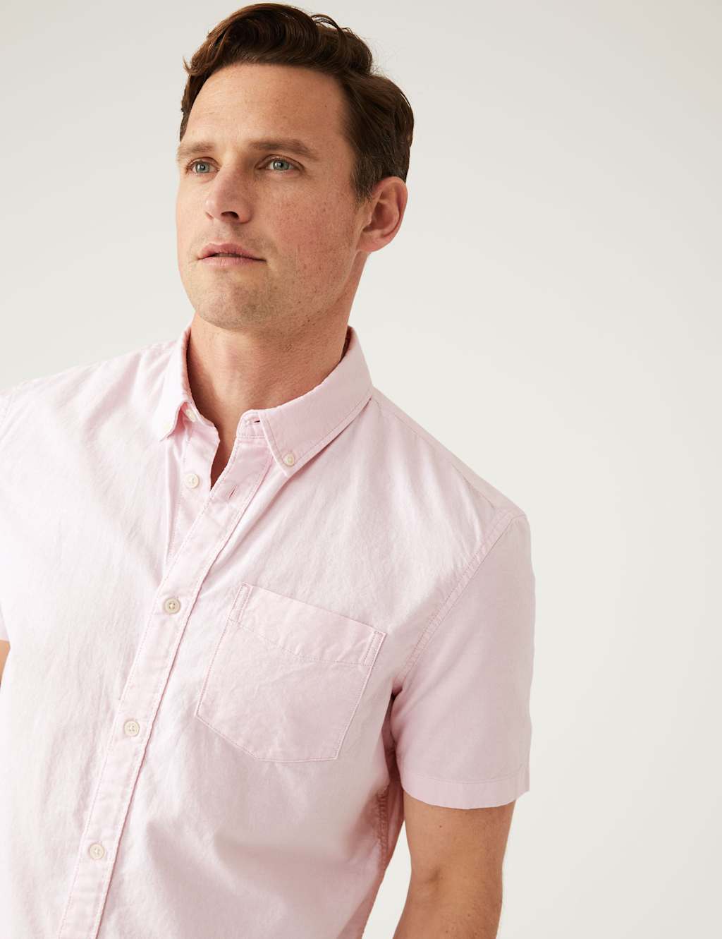 Pure Cotton Oxford Shirt image 3