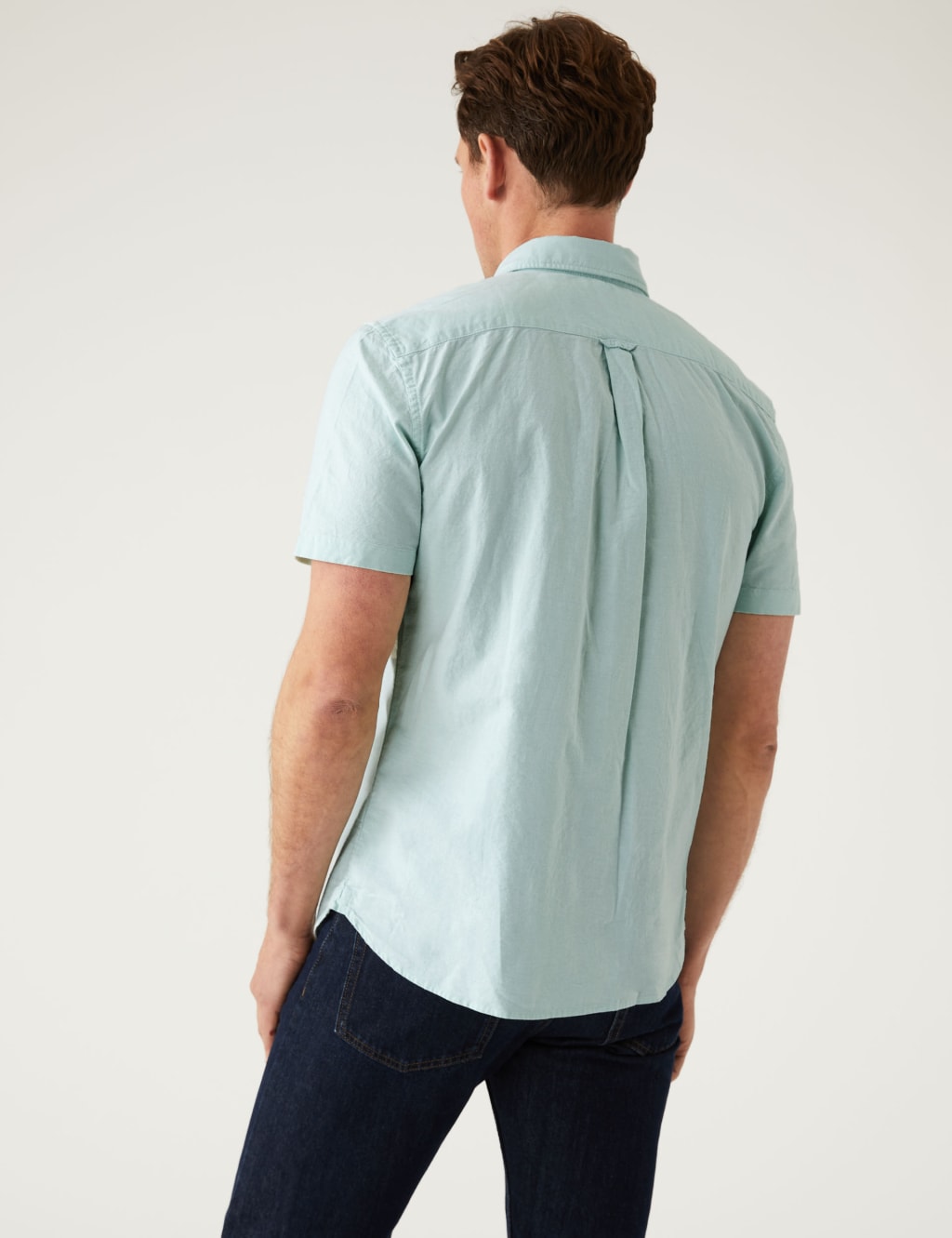 Pure Cotton Oxford Shirt image 4