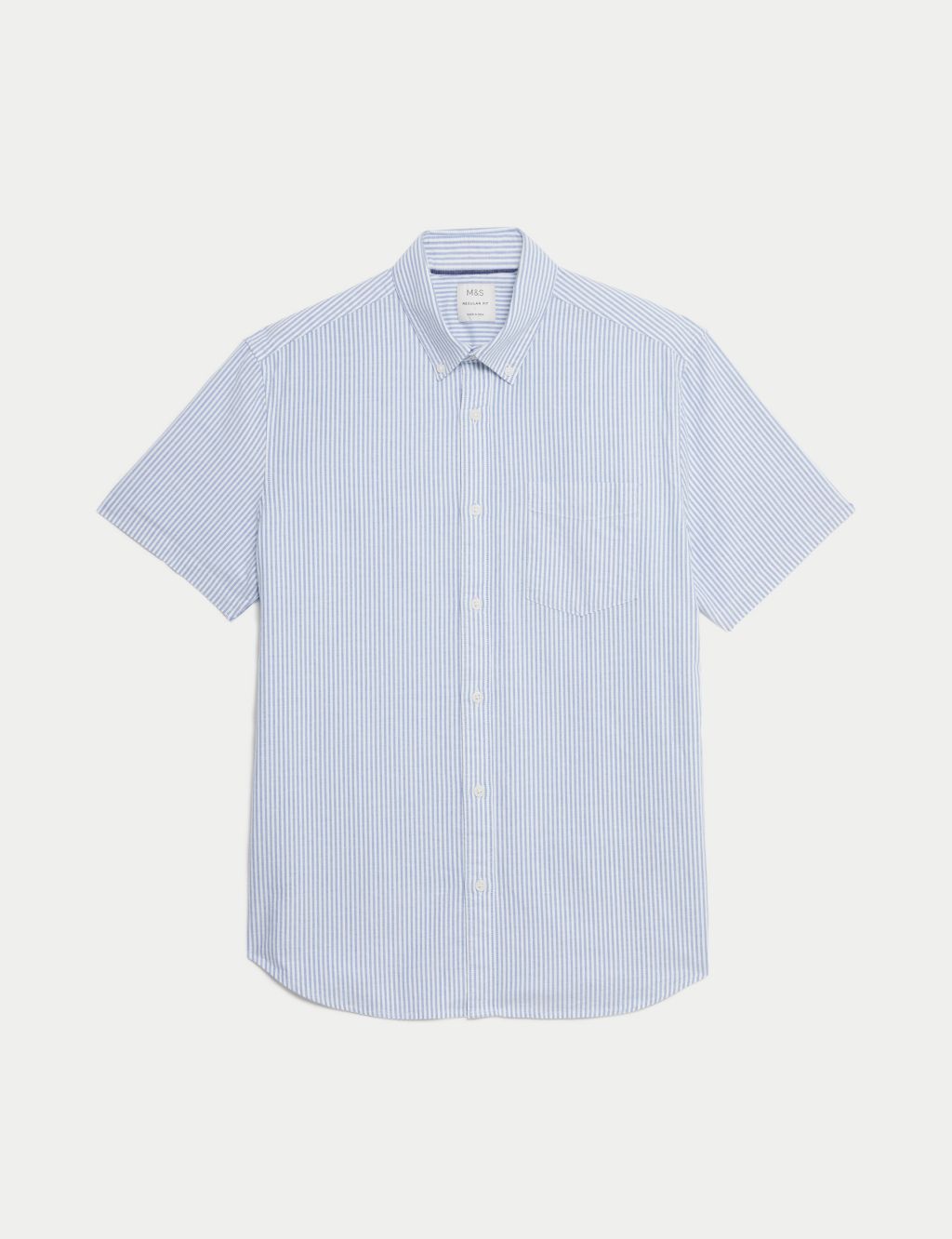 Pure Cotton Striped Oxford Shirt image 2