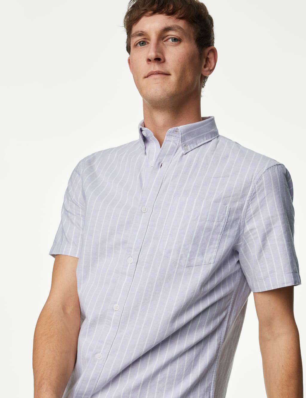 Men’s Casual Short Sleeved Shirts | M&S