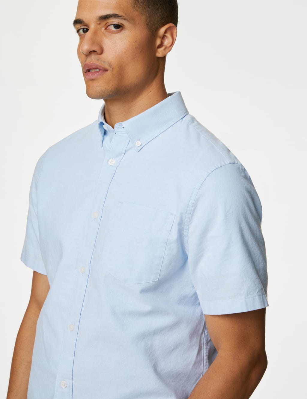 Easy Iron Pure Cotton Oxford Shirt