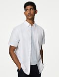 Camisa Oxford 100% algodón de planchado fácil