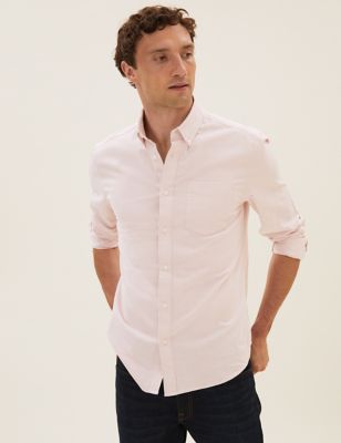  Chemise Oxford 100 % coton - Pink