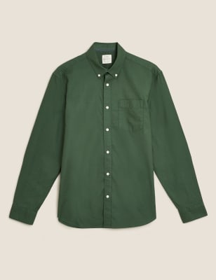 Pure Cotton Oxford Shirt