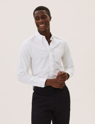 Pure Cotton Oxford Shirt - IL